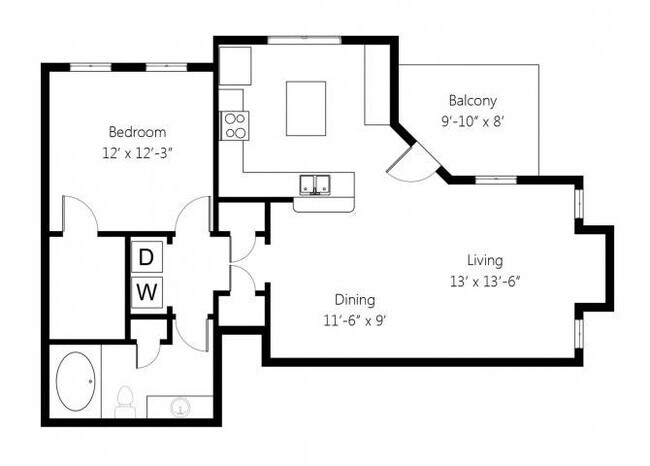 Floorplan - Memorial Creek