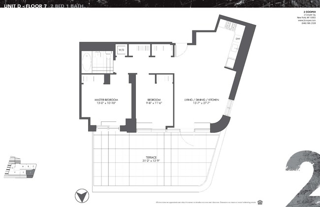 Floorplan - 2 Cooper Square