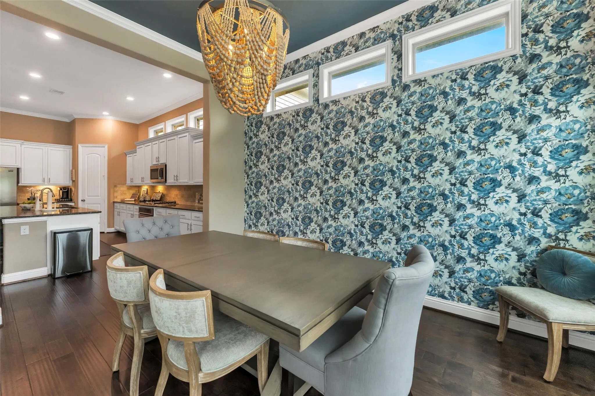 View of Dining room to Kitchen - 1027 Ginger Glade Ln