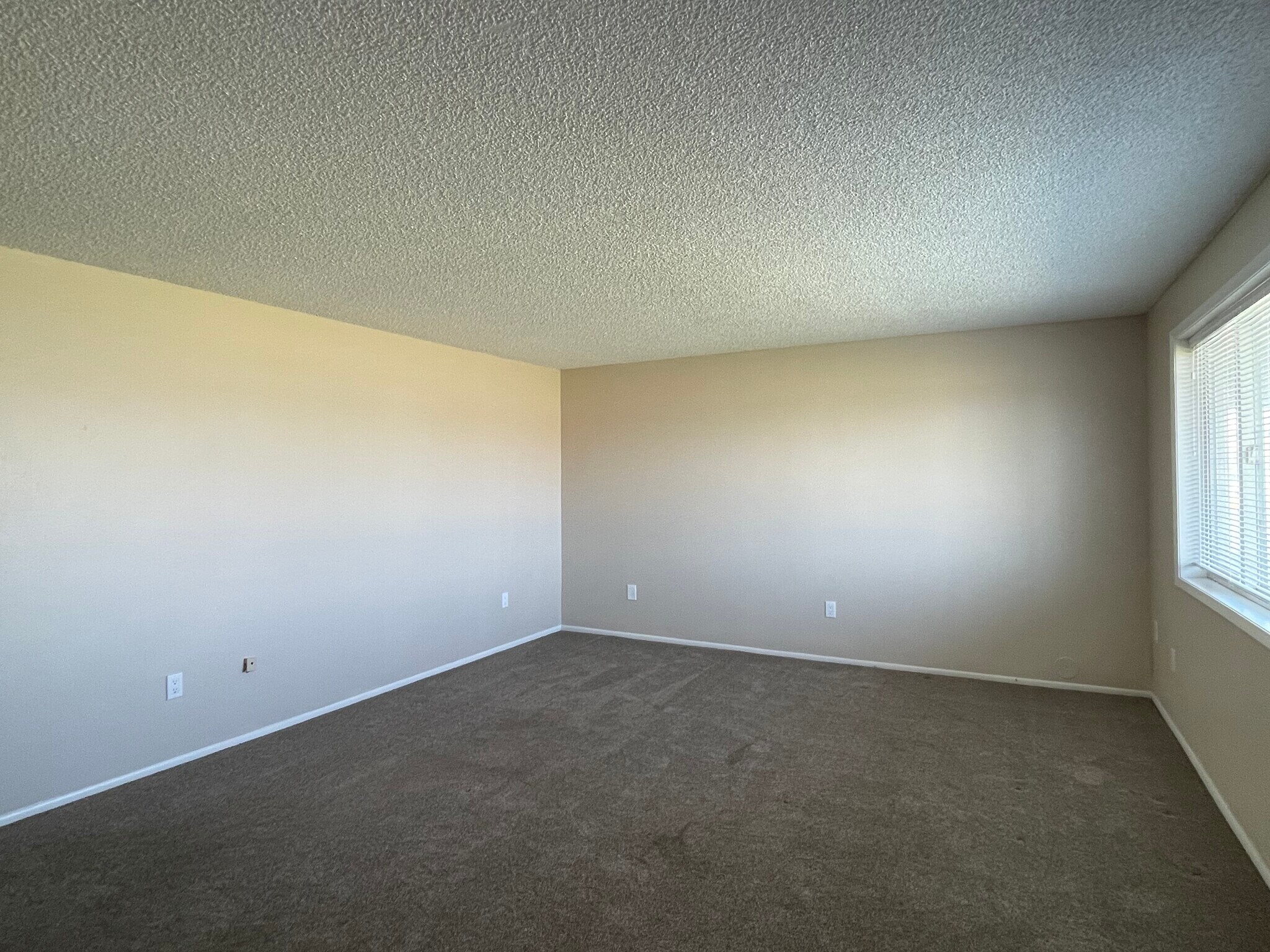 Living room with big picture window - 46398 Max Harder Rd N