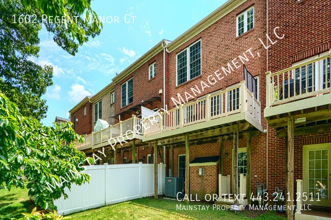 Building Photo - 1602 Regent Manor Ct