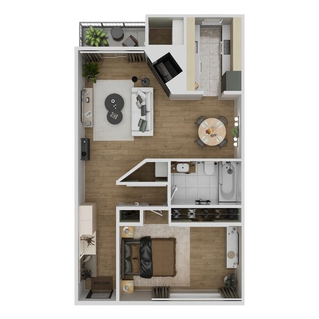 Floorplan - Sycamore Hills Apartments