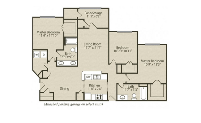 Floorplan - Retreat at River Park