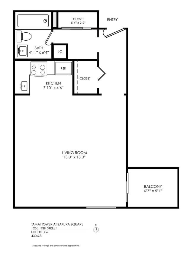 Floorplan - Tamai Tower at Sakura Square