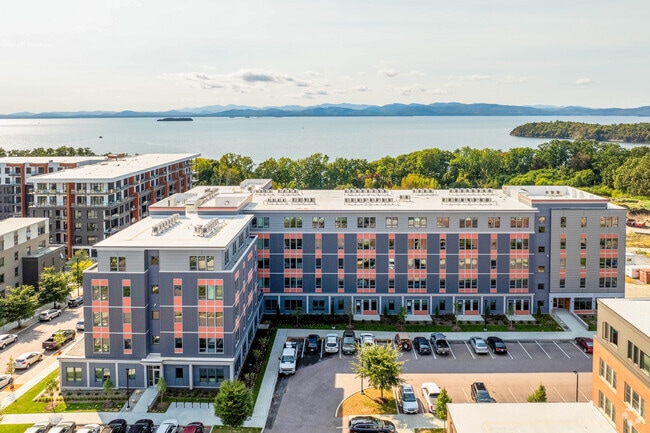 Aerial - Sunset House