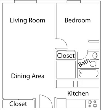 Floorplan - Parkview Apartments