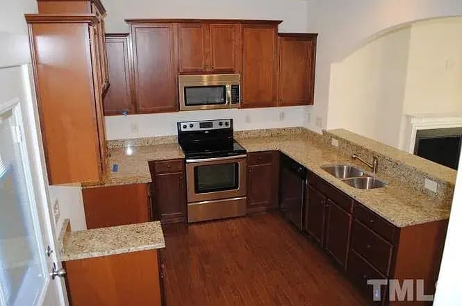 Kitchen, stainless steel appliances - 2908 New Hill Park Rd