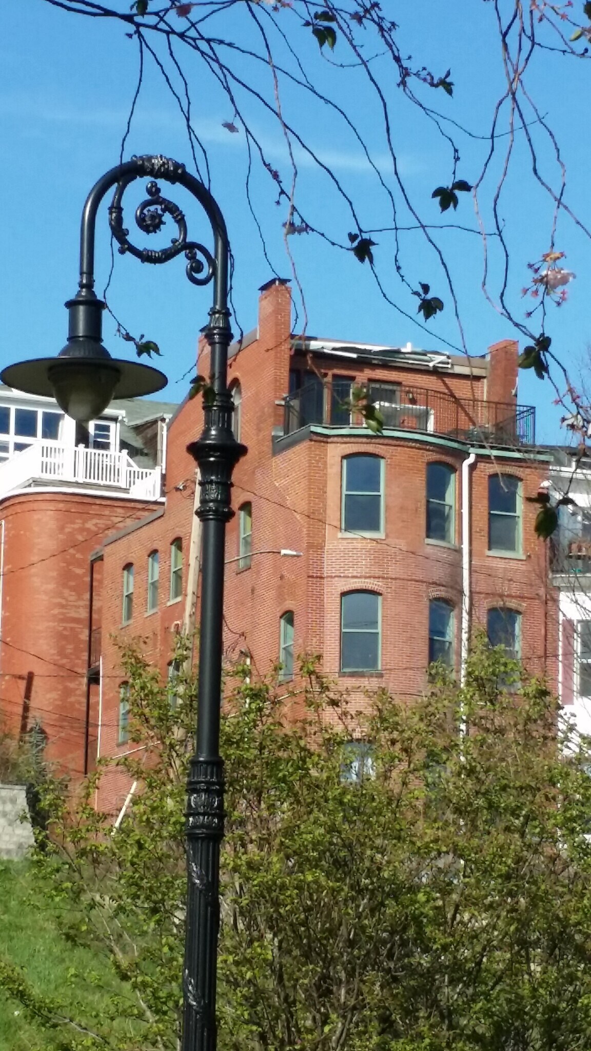 House viewed from Piers Park - 1 Brigham St