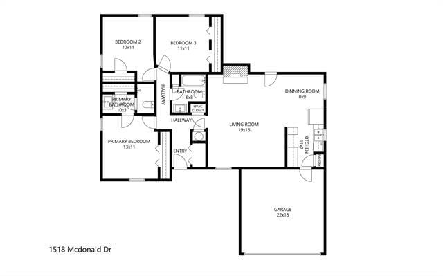 Building Photo - 1518 McDonald Dr