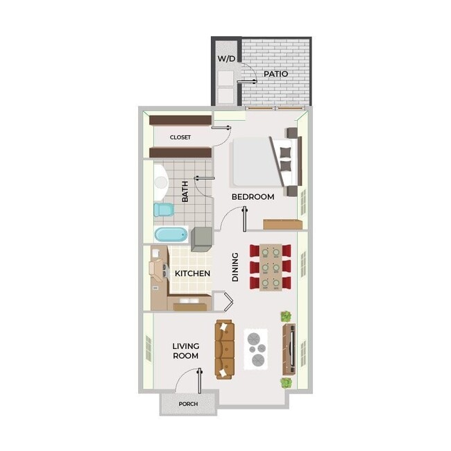 Floorplan - Abode Apartment Homes