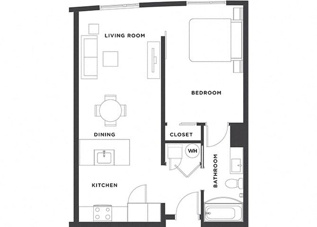 Floorplan - The Fowler Apartments