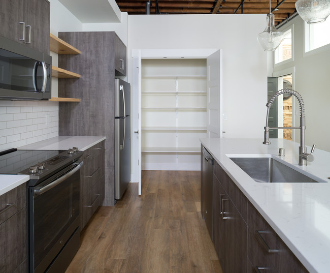 Kitchen - The Genesee Luxury Downtown Lofts