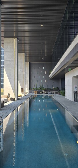 Beautiful lap pool and hot tub - 610 Davis St