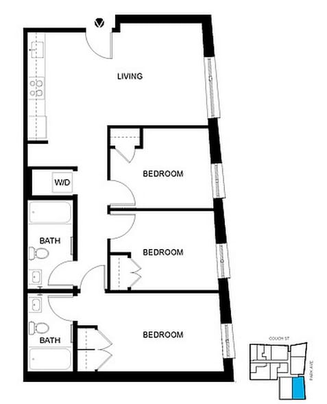3BR/2BA - Arthouse