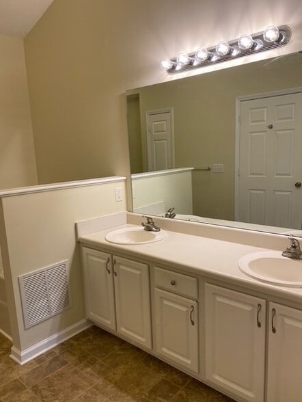master bath double vanity - 3923 Cloverwood Meadow Ln