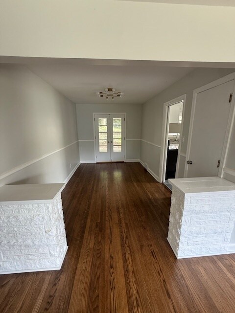 Dining Room with doors to "sun room" - 111 Woodmore Ave