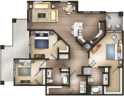 Floorplan - Creekside at Providence