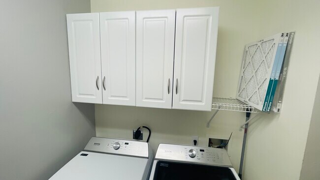 In unit laundry room. - 1504 SW 50th St