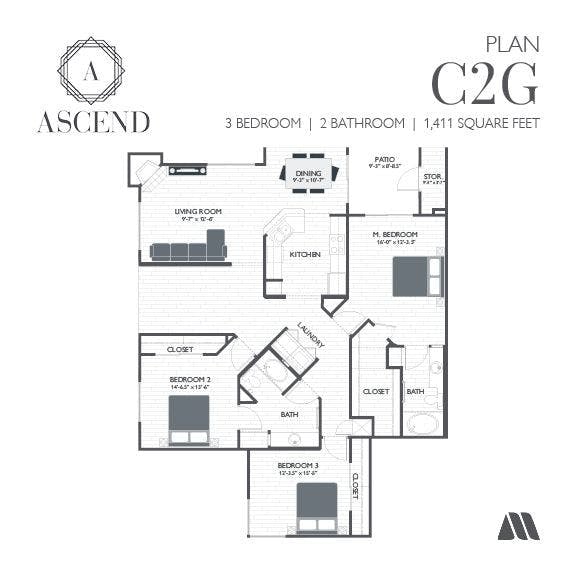 Floorplan - Ascend at Kierland