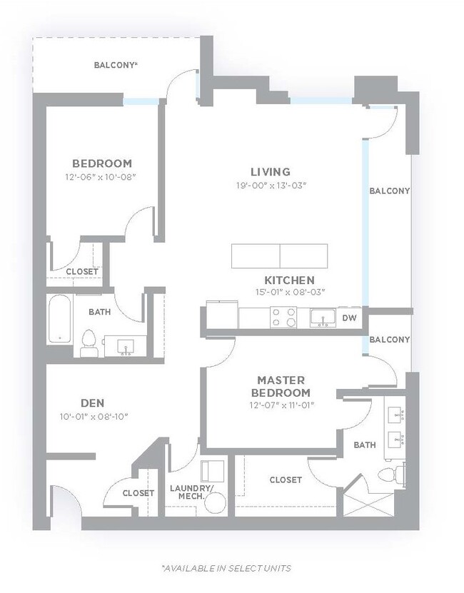 Floorplan - 747 Apartments