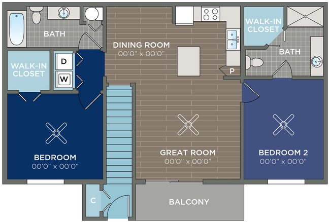 Floorplan - Courtyards at Estero