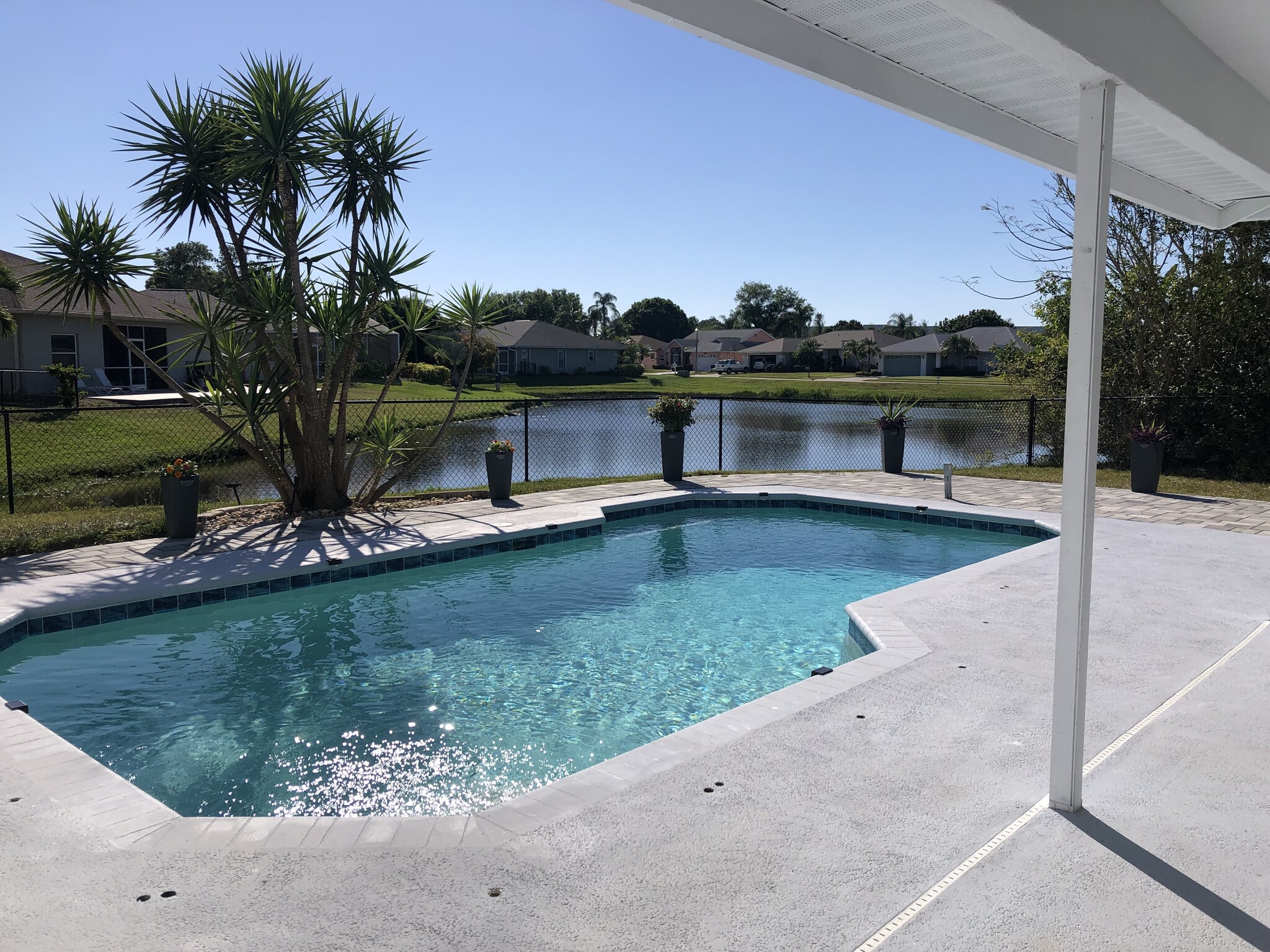 Lake view from private Pool - 5714 29th Ct E