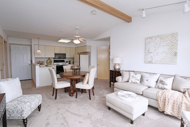 2BR - Living Room - The Villas Apartment Homes (I and II)