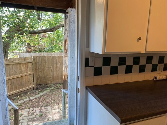 Kitchen opens to backyard - 2609 Medary Ave