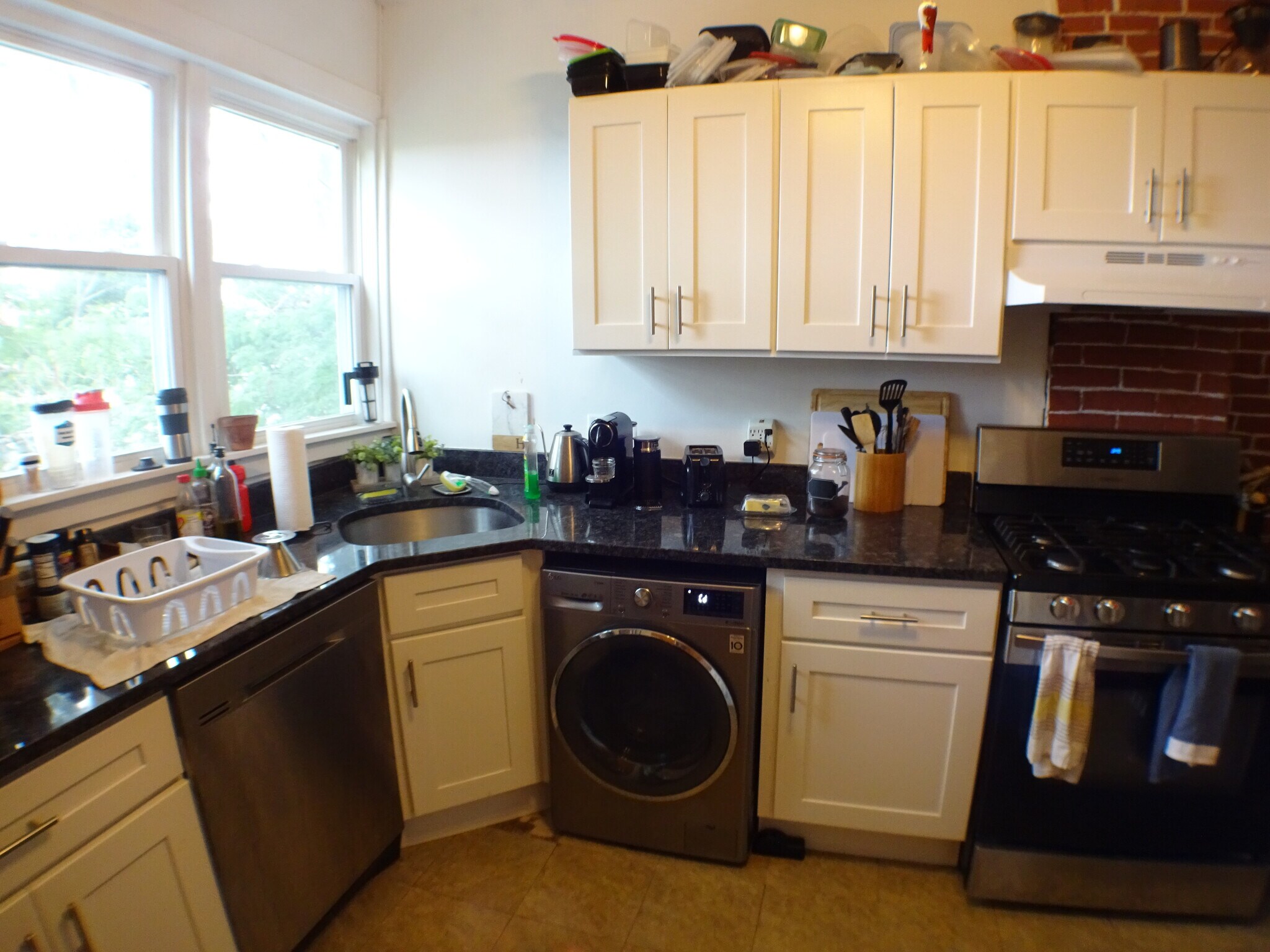 Kitchen (combo washer dryer does smallish loads ok not meant for sheets and heavy clothing) - 2 Bay Street
