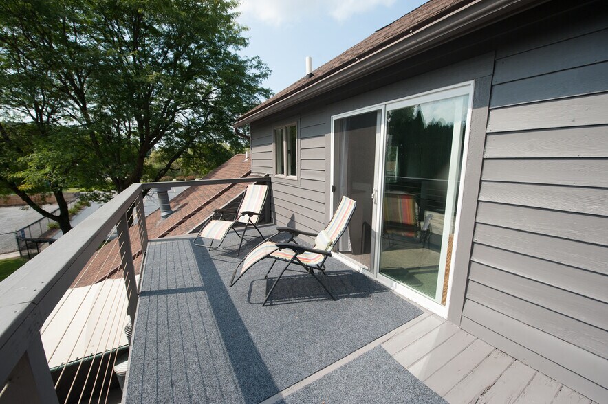 Deck #3 with access from Living Room - 260 Hogan Rd