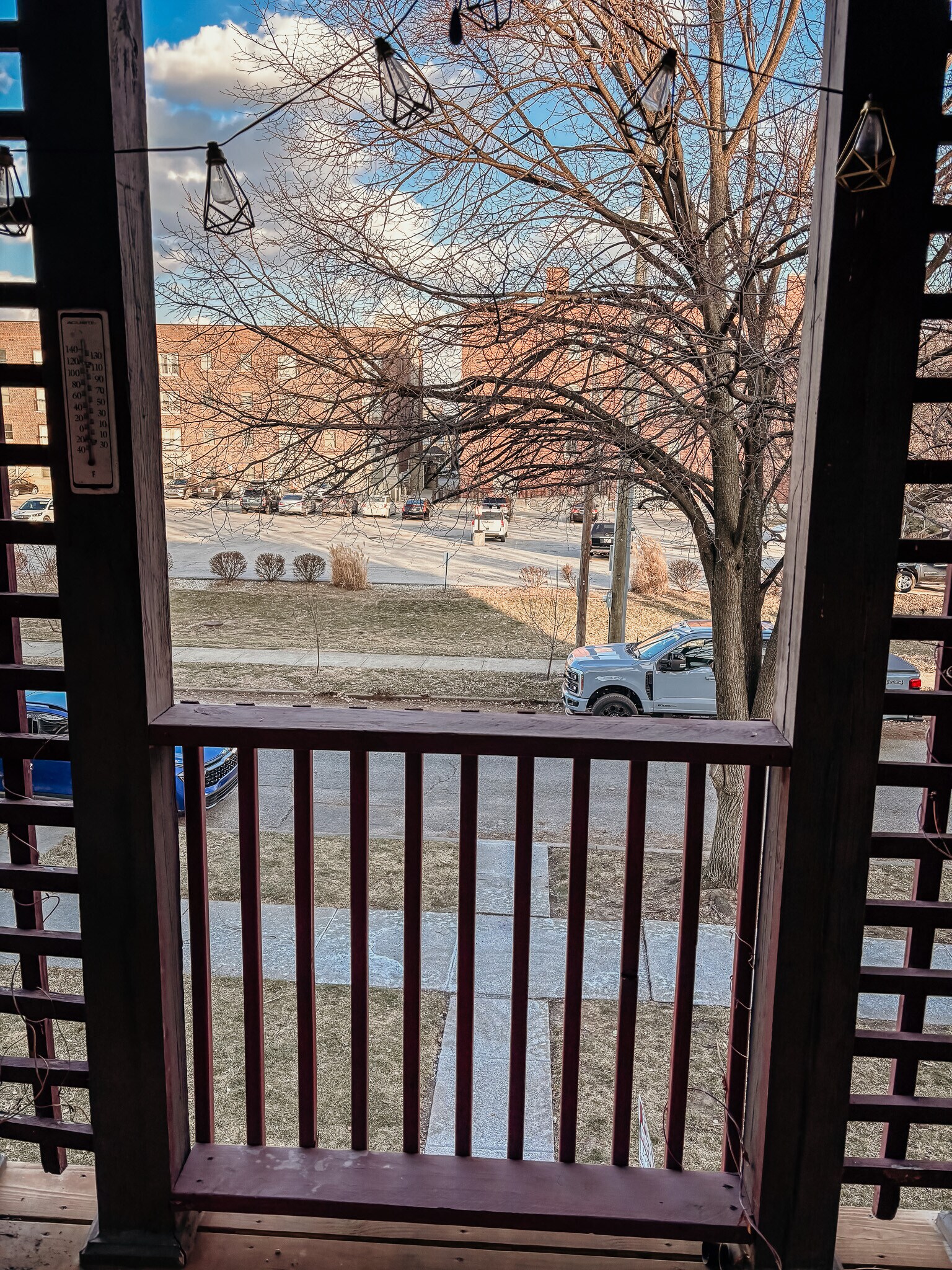 2nd floor balcony - 1006 N New Jersey St