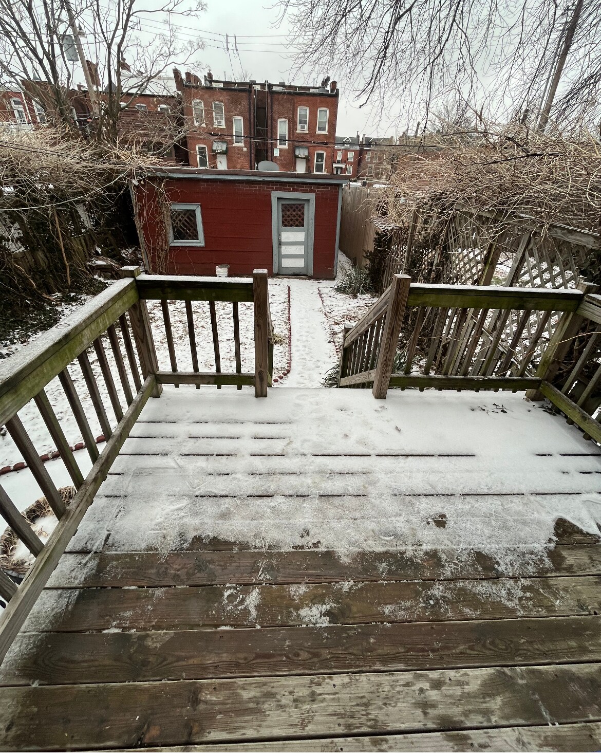 Back deck - 2020 Allen Ave