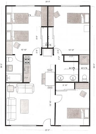 3BR/2BA - University Village Fullerton Student Living