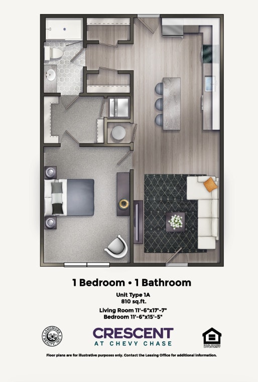 Floorplan - Crescent at Chevy Chase