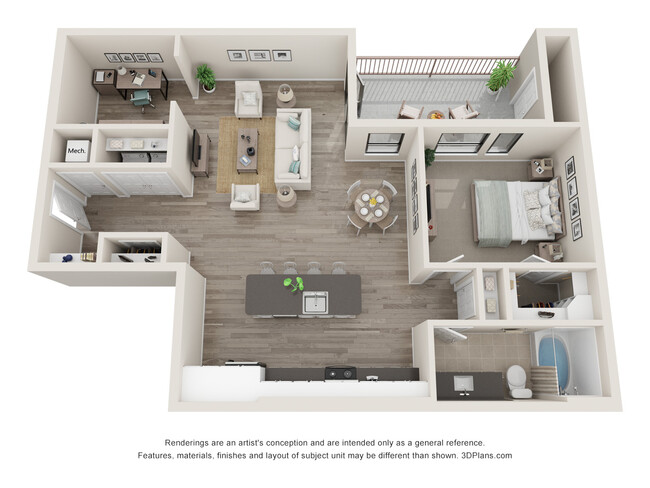 Floorplan - Durham Heights