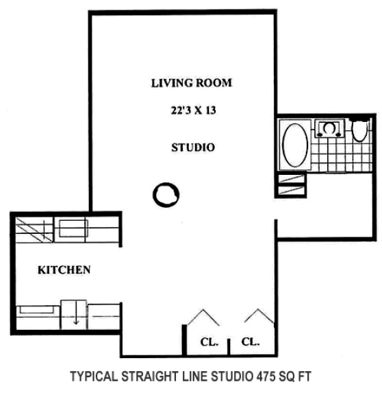 Studio - North Shore Towers