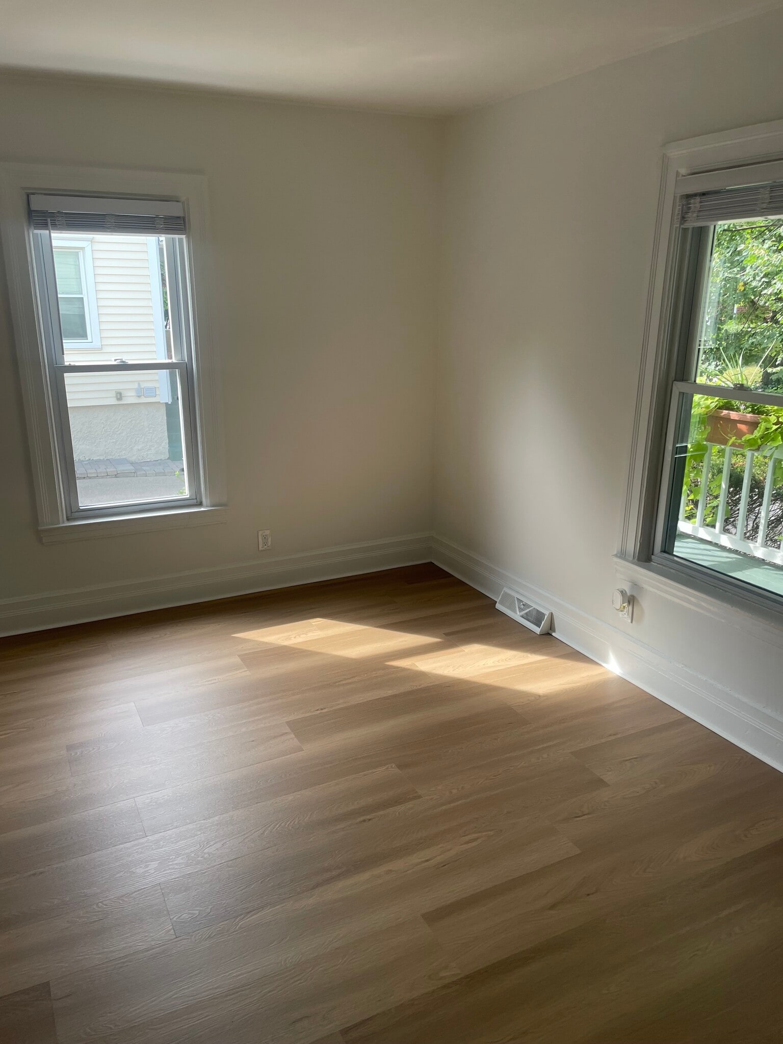 Living Room with new floors - 137 Muir Rd