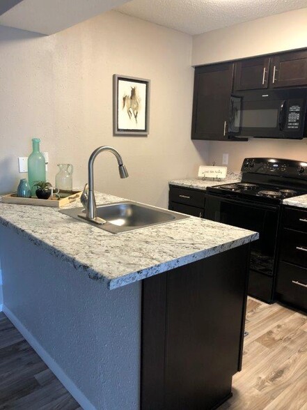 Renovated Kitchen - Brickstone at Woodlawn LLC