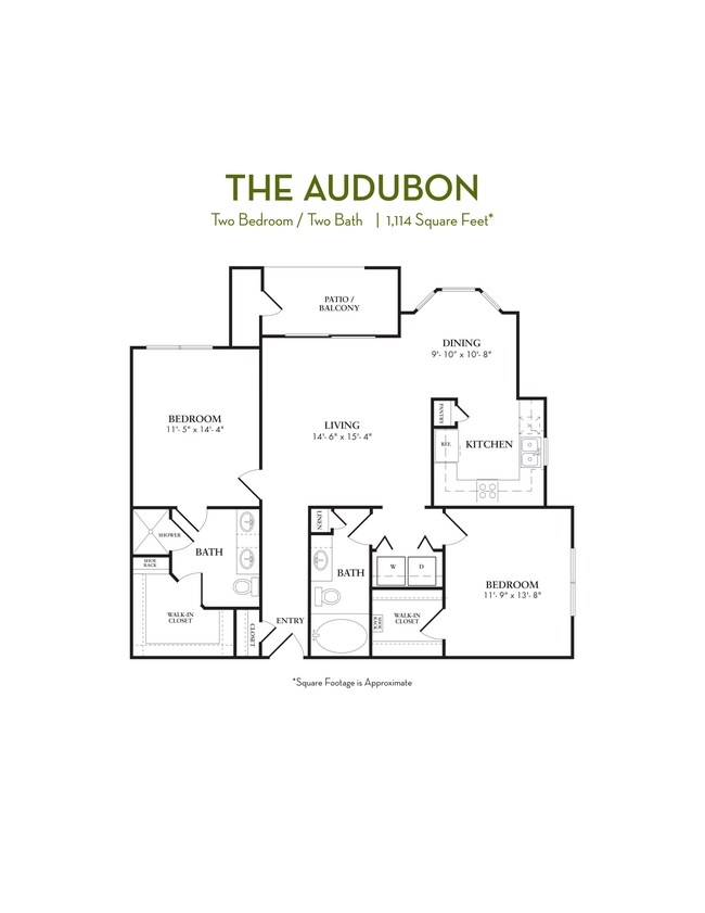 Floorplan - The Langdon on Parmer