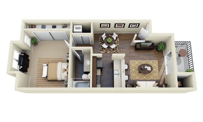 Floorplan - Terra House Apartments