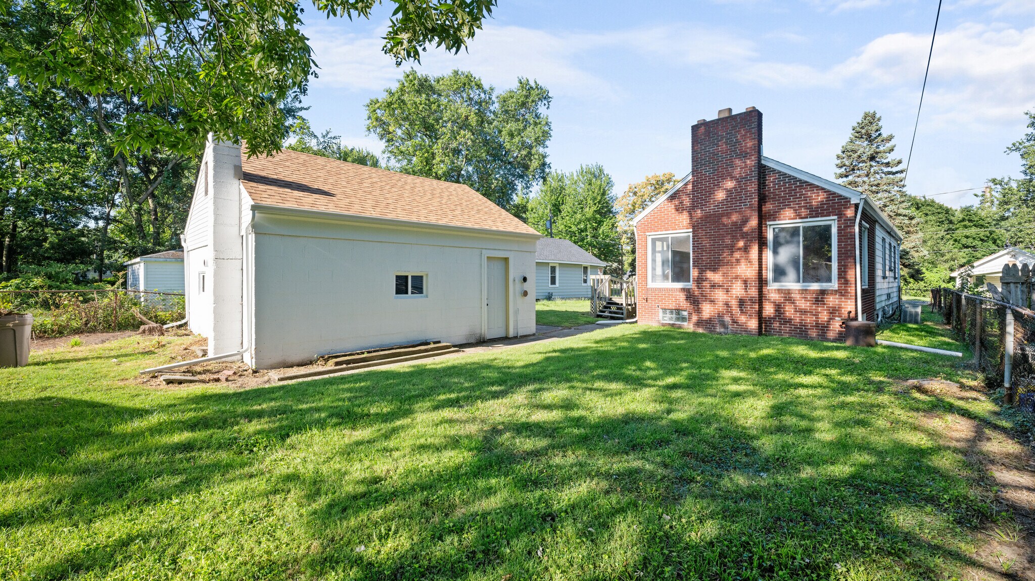 Back yard - 1001 Patchen Rd