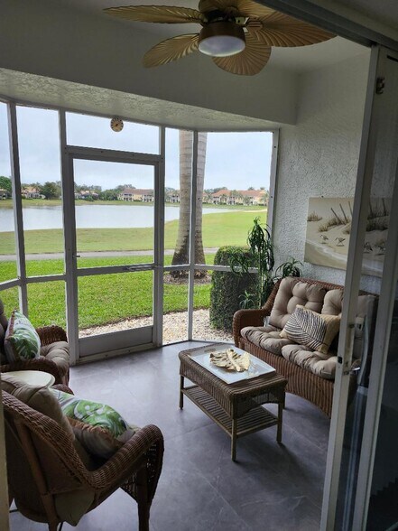 Lanai from Living Rm - 13020 Amberley Ct