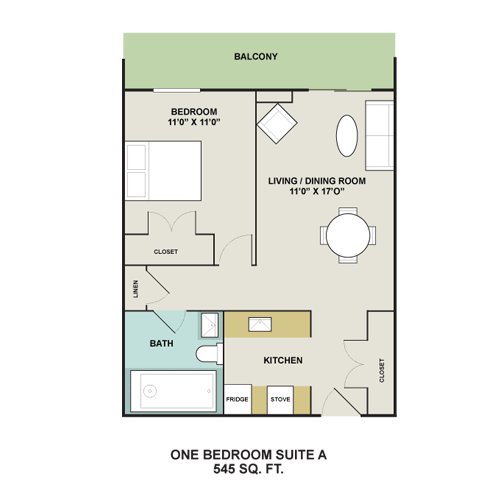 Floorplan - New Baltimore - A Senior Community