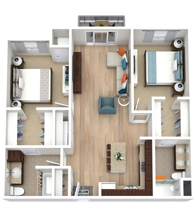 Floorplan - Grand35 Apartments - 55 Plus Active Adult
