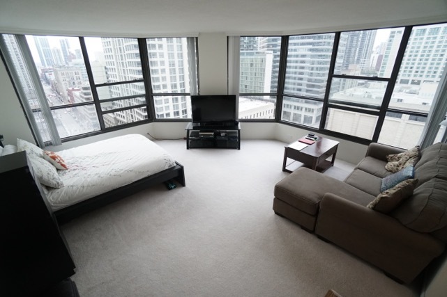 Spacious living space with views - 405 N WABASH Ave
