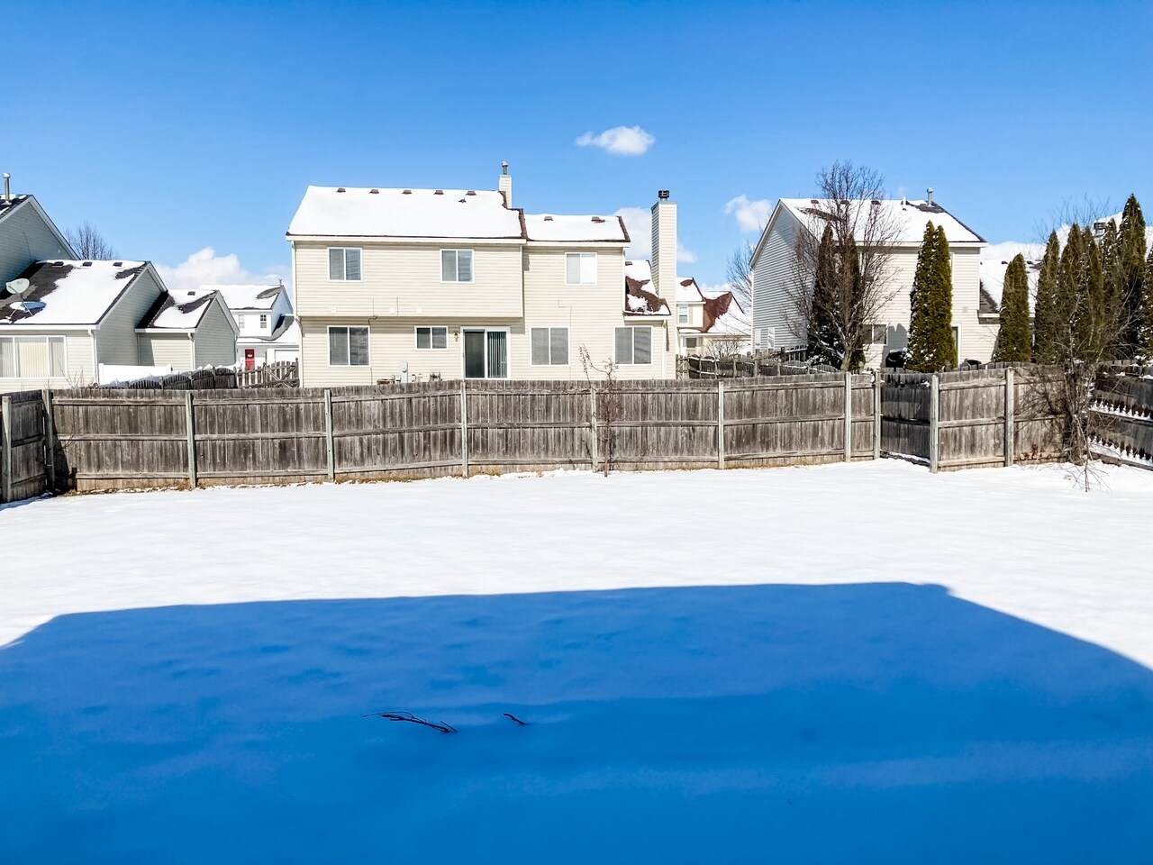 Back yard - 10018 70th St