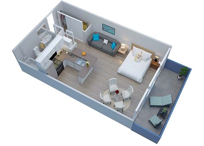 Floorplan - Milano Apartments
