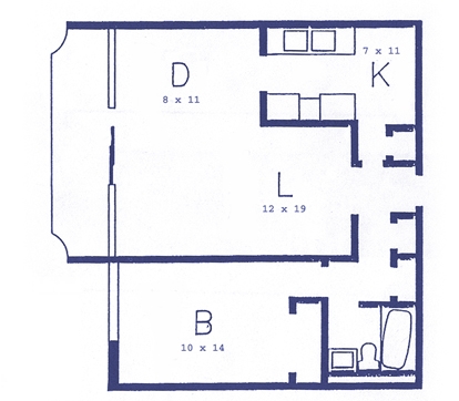 Floorplan - The Carlyle on the Lake