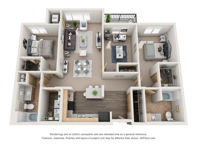 Floorplan - Sundance Apartments