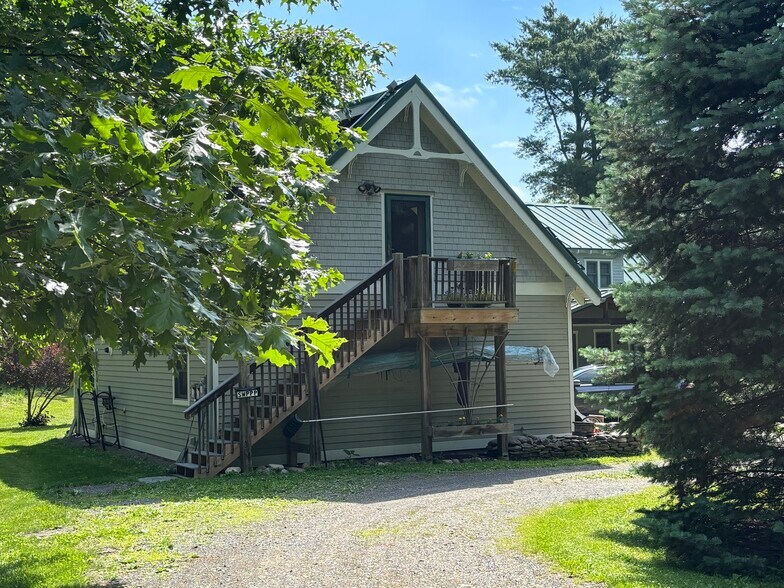 Stairs to Carriage House (West) - 738 Elm Street Ext